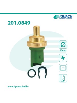 SENSOR TEMP DA AGUA C4 PICASSO 2.0 16V