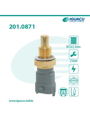 SENSOR TEMP DA AGUA FORD RANGER 3.0