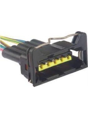 CHICOTE REPARO 5 VIAS PORTA FEMEA SCANIA FIAT