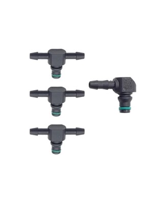 KIT CONEXAO RETORNO BICOS INJETORES LISO DIESEL BOSCH COMMON RAIL ASD0061